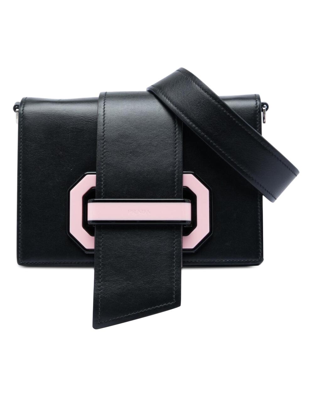 Prada City Calf Plex Ribbon Crossbody #359882P60B